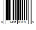 Barcode Image for UPC code 086431000093