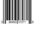 Barcode Image for UPC code 086453070715