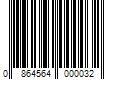 Barcode Image for UPC code 0864564000032. Product Name: Michael Strahan Daily Defense Face and Neck Moisturizer, One Size