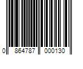 Barcode Image for UPC code 0864787000130