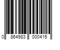 Barcode Image for UPC code 0864983000415