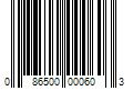 Barcode Image for UPC code 086500000603