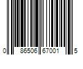 Barcode Image for UPC code 086506670015