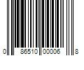 Barcode Image for UPC code 086510000068