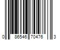 Barcode Image for UPC code 086546704763