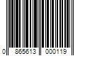 Barcode Image for UPC code 0865613000119