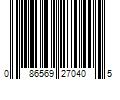 Barcode Image for UPC code 086569270405