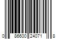 Barcode Image for UPC code 086600240718