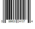 Barcode Image for UPC code 086600241074