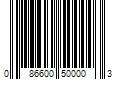 Barcode Image for UPC code 086600500003