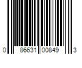 Barcode Image for UPC code 086631008493