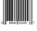 Barcode Image for UPC code 086642000097