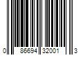 Barcode Image for UPC code 086694320013