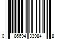 Barcode Image for UPC code 086694339848