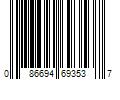 Barcode Image for UPC code 086694693537