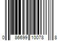 Barcode Image for UPC code 086699100788