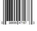 Barcode Image for UPC code 086699471673