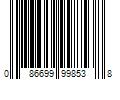 Barcode Image for UPC code 086699998538