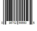 Barcode Image for UPC code 086702555505