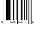 Barcode Image for UPC code 086702676316