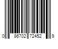 Barcode Image for UPC code 086702724529