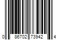 Barcode Image for UPC code 086702739424