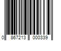 Barcode Image for UPC code 0867213000339