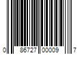 Barcode Image for UPC code 086727000097