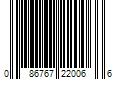 Barcode Image for UPC code 086767220066