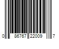 Barcode Image for UPC code 086767220097