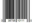 Barcode Image for UPC code 086785101118