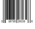 Barcode Image for UPC code 086785260396