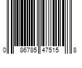 Barcode Image for UPC code 086785475158