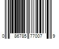 Barcode Image for UPC code 086785770079