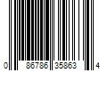Barcode Image for UPC code 086786358634