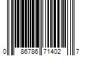 Barcode Image for UPC code 086786714027