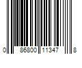 Barcode Image for UPC code 086800113478