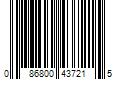 Barcode Image for UPC code 086800437215