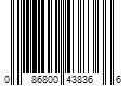 Barcode Image for UPC code 086800438366