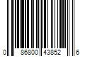 Barcode Image for UPC code 086800438526