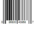 Barcode Image for UPC code 086800438687