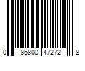 Barcode Image for UPC code 086800472728