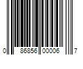 Barcode Image for UPC code 086856000067