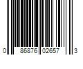 Barcode Image for UPC code 086876026573