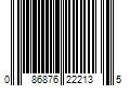 Barcode Image for UPC code 086876222135