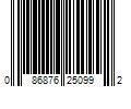 Barcode Image for UPC code 086876250992