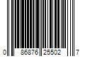 Barcode Image for UPC code 086876255027