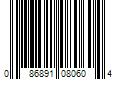 Barcode Image for UPC code 086891080604