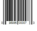 Barcode Image for UPC code 086895000073