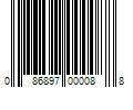 Barcode Image for UPC code 086897000088